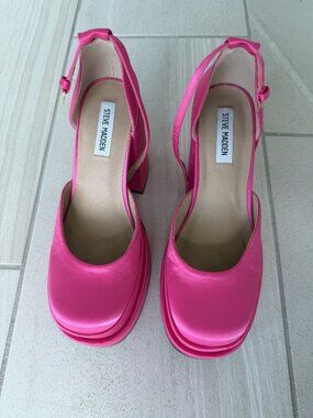Steve Madden Pink Platform Heels